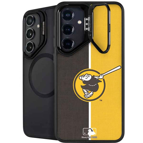 MLB San Diego Padres Split Galaxy S24 FE Kickstand Case